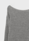 Romanki Loose Fit Boat Neck Knit