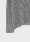 Romanki Loose Fit Boat Neck Knit