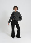 [B-BASIC] Light Sweat Bootcut Banding Pants