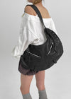 Chavking Vintage Eyelet Leather Shoulder Bag