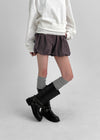 Dipolon Eyelet Biker Mid Boots
