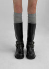 Dipolon Eyelet Biker Mid Boots