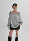 Deltz Stud Off-shoulder Man-to-man