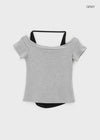 Kumba Set - Boat Neck Short Sleeve,Halter Neck