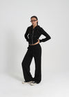 [B-BASIC] Light Sweat Straight Banding Pants