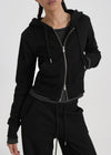 [B-BASIC] Light Sweat Slim Hooded Zip-Up