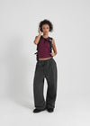 [B-BASIC] Pigment Heavy Sweat Wide Two-way Pants