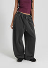 [B-BASIC] Pigment Heavy Sweat Wide Two-way Pants
