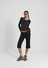 [B-BASIC] Standard Stripe Long Sleeve T-shirt (2size)