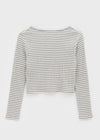 Rota Set - Striped Cardigan,Sleeveless