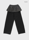 Hopped Dot Layered Skirt Pants