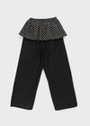 Hopped Dot Layered Skirt Pants