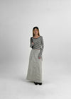 Shokan Nylon Cargo Long Skirt