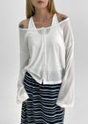 Kidsrit Loose Fit Puff Cardigan