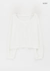 Kidsrit Loose Fit Puff Cardigan