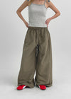 Tiyam Cut Nylon Banding Pants
