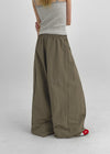 Tiyam Cut Nylon Banding Pants