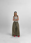 Tiyam Cut Nylon Banding Pants