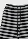 [B-BASIC] Bold Stripe Banding Pants