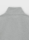 [B-BASIC] Heavy Sweat High Neck Line Zip-up