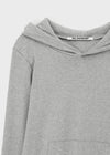 [B-BASIC] Light Standard Hood Long Sleeve T-shirt