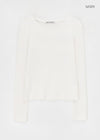 [B-BASIC] Light Standard Round Long Sleeve T-shirt (2size)