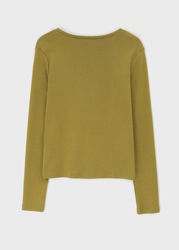 [B-BASIC] Light Standard Round Long Sleeve T-shirt (2size)