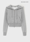[B-BASIC] Light Sweat Slim Hooded Zip-Up