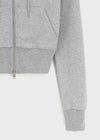 [B-BASIC] Light Sweat Slim Hooded Zip-Up