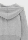 [B-BASIC] Light Sweat Slim Hooded Zip-Up