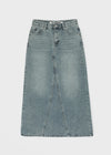 [B-DENIM] Original Long Skirt 048