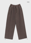 [B-BASIC] Pigment Heavy Sweat Wide Two-way Pants