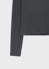 [B-BASIC] Soft Cotton V-Neck Long Sleeve T-Shirt (2SIZE)