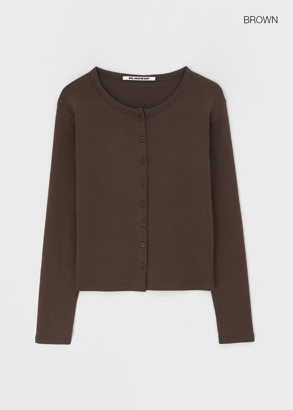 [B-BASIC] Standard Round Cardigan (2size)