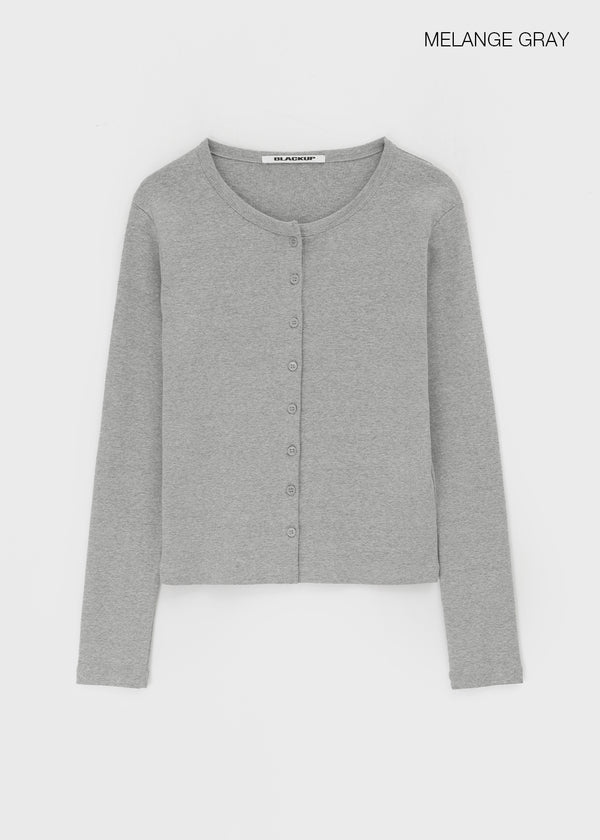 [B-BASIC] Standard Round Cardigan (2size)