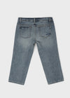 [B-DENIM] VINTAGE CAPRI JEANS 049