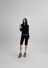 [MADE] Yusia Layered Snap Long Sleeve T-shirt