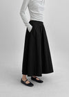 [MADE] Neriku Back Banding Long Skirt