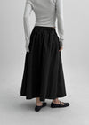 [MADE] Neriku Back Banding Long Skirt