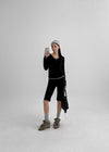 [MADE] Yusia Layered Snap Long Sleeve T-shirt