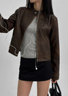 [MADE] Bucky Leather Washing Jacket
