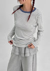 Harton Striped Long-sleeved T-shirt