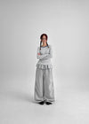 [MADE] Plain Cotton Skirt Pants