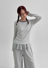 Harton Striped Long-sleeved T-shirt