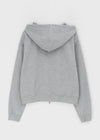 [MADE] Plain Cotton Hooded Zip-up