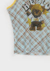Bear Color Block See-through Sleeveless