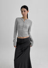 [MADE] Chico String Banding Long Skirt