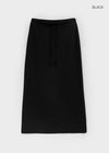 [MADE] Chico String Banding Long Skirt