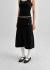 Venti Layered Bermuda Pants