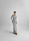 Hello Button Hooded Cardigan